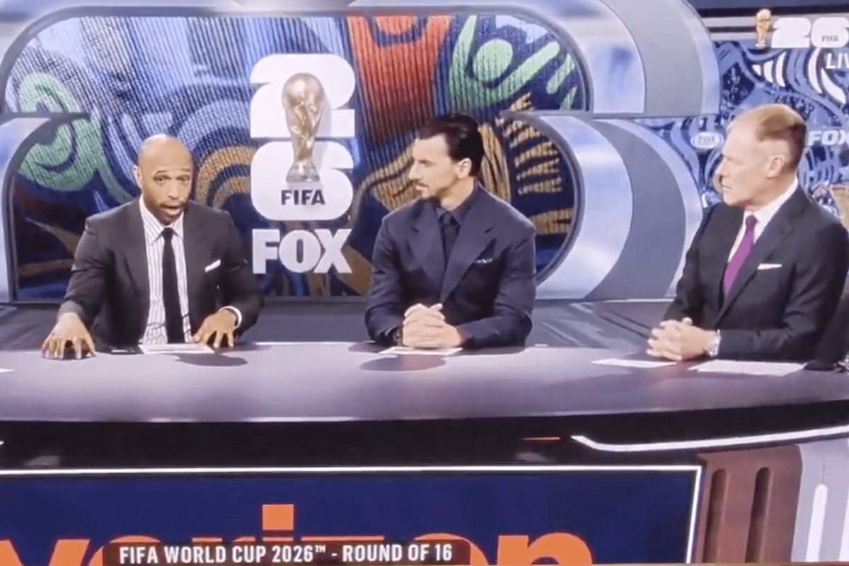 Thierry Henry and Alexi Llas lash out at Folarin Balogun's red card