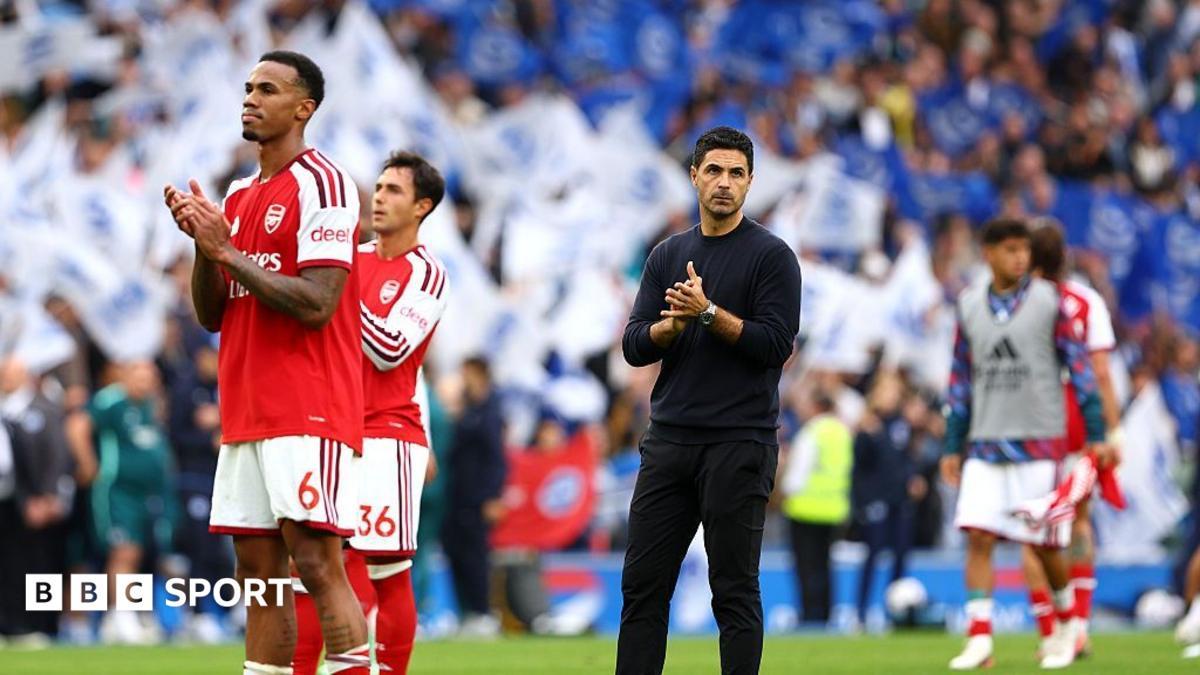 Arsenal's defeat against Brighton a big lesson - Mikel Arteta