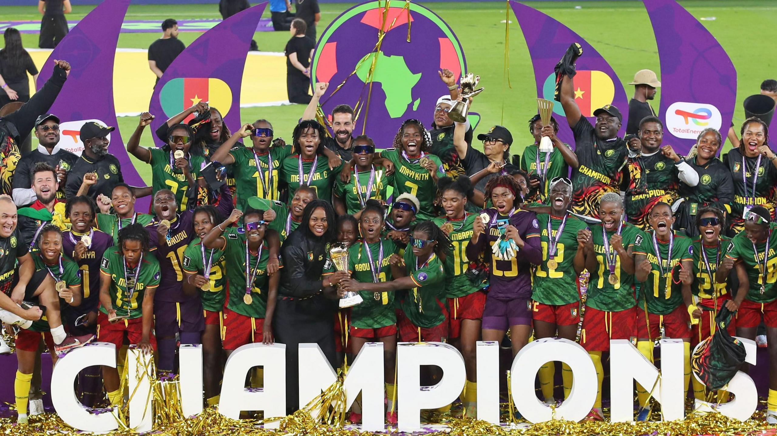 Cameroon won the Women's Africa Cup of Nations title for the first time
