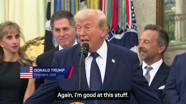 Donald Trump expresses views on Balogun's suspension