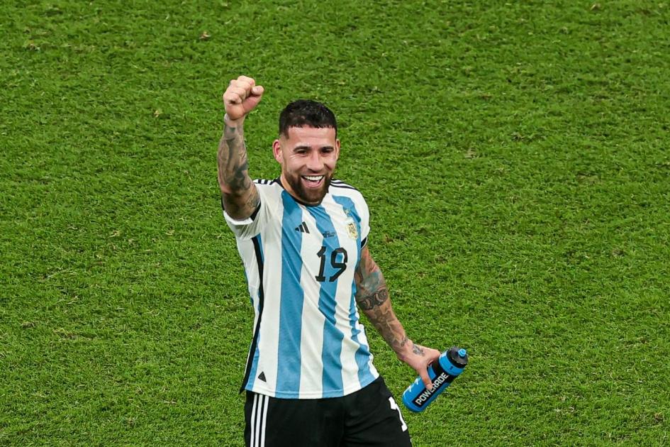 Argentine defender Nicolas Otamendi after retiring from the national team