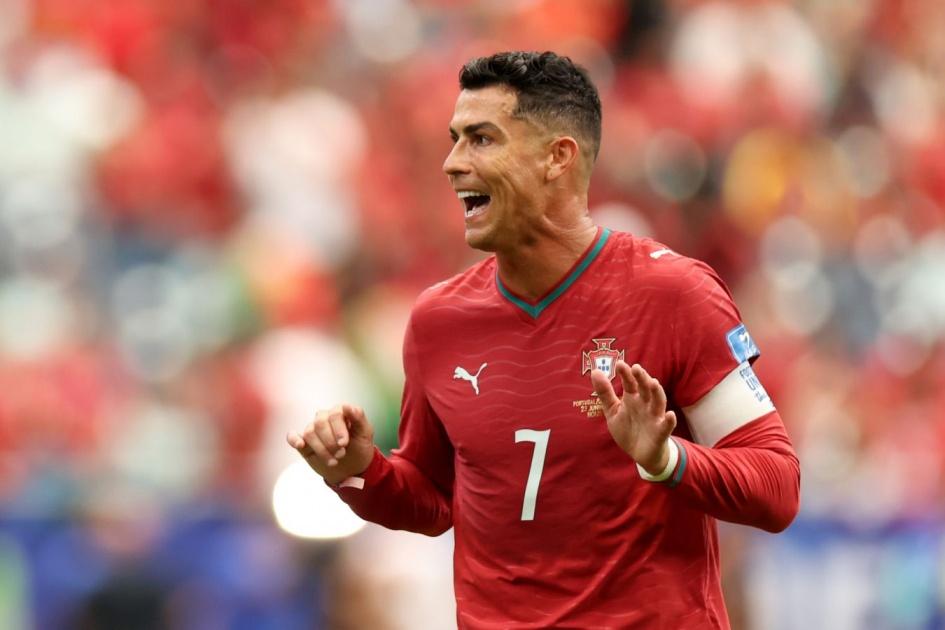 Cristiano Ronaldo becomes the oldest goal scorer of the World Cup playoffs