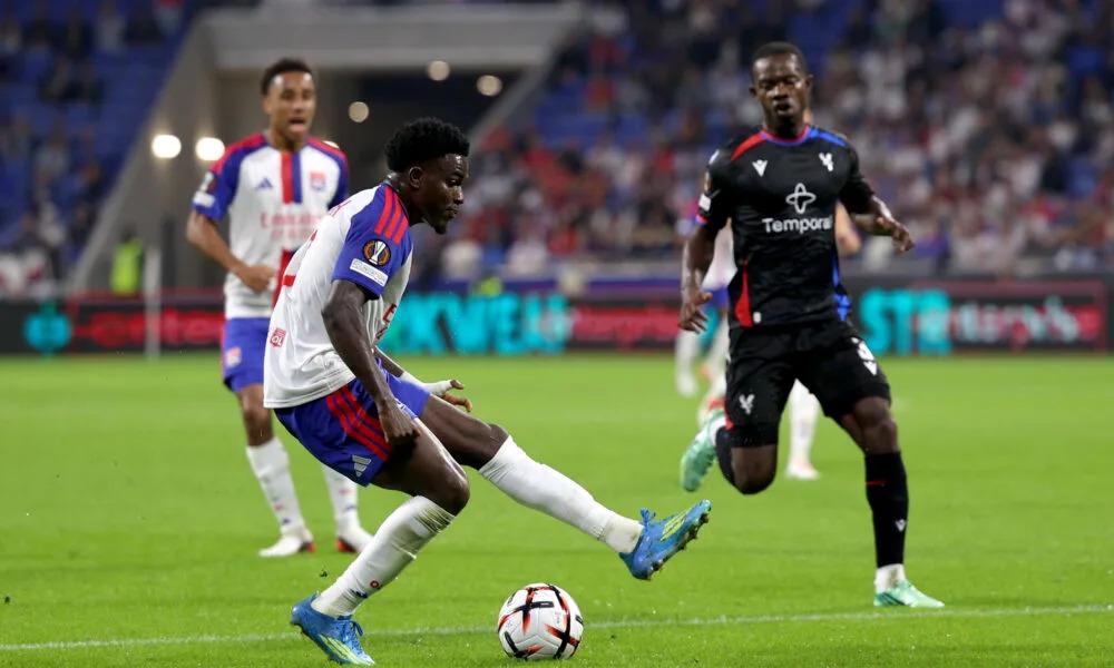 Crystal Palace lose 3-2 to Lyon in Europa League