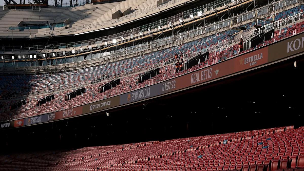 Only 6,000 new fans at Barcelona's Spotify Camp Nou this season