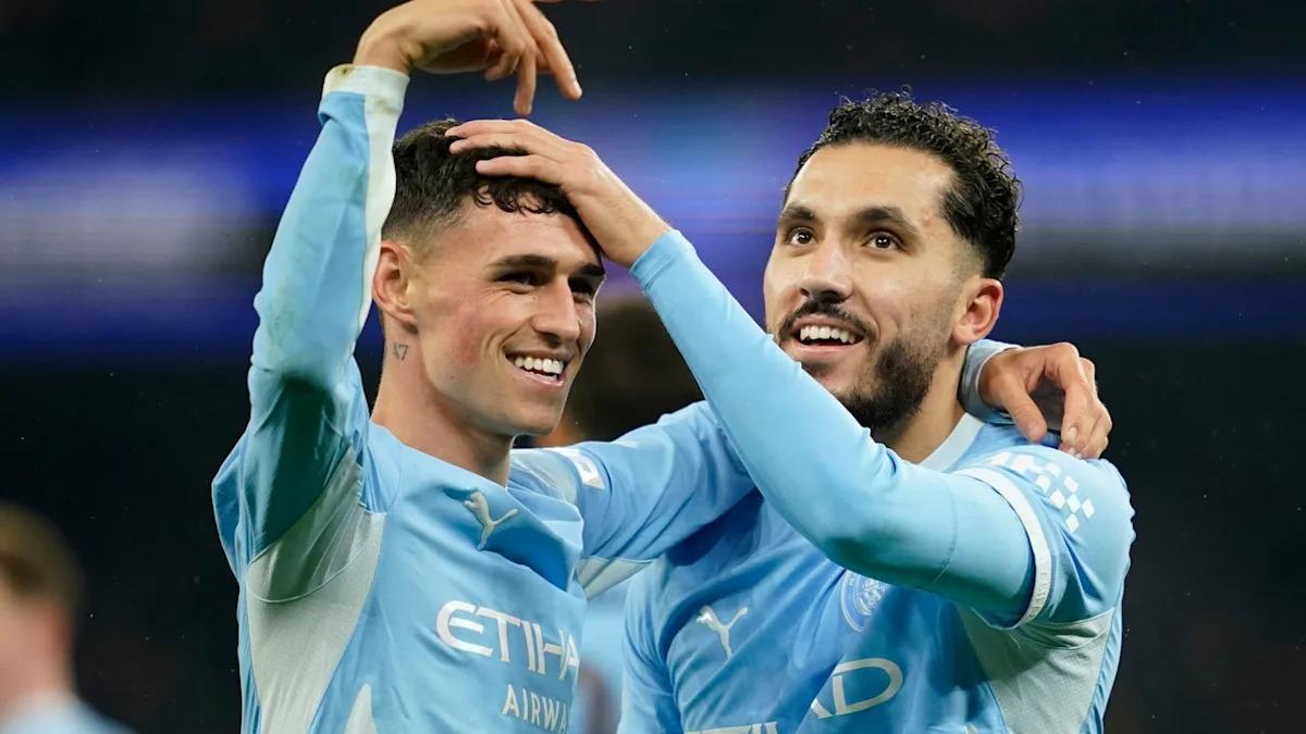 Phil Foden scores a hat-trick for Man City in the Champions League