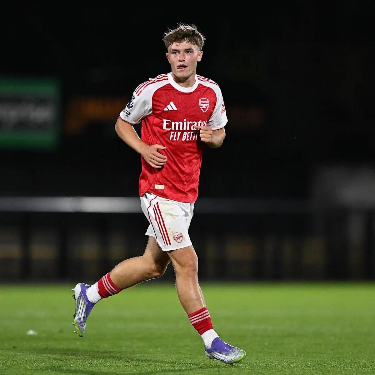 Arsenal youngster Seadach O'Neill joins the Gunners